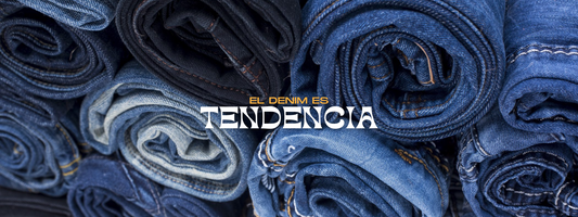 El tejido denim es tendencia