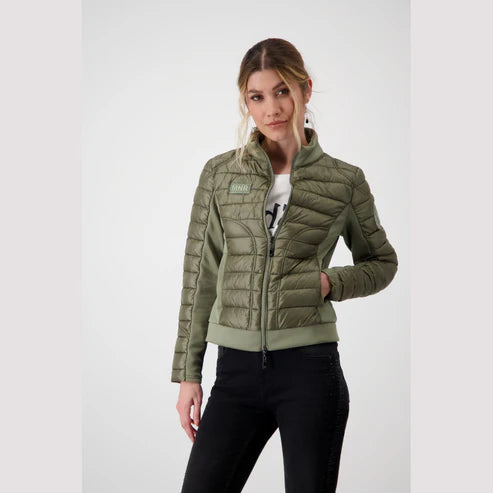 Chaqueta MONARI acolchada verde oliva