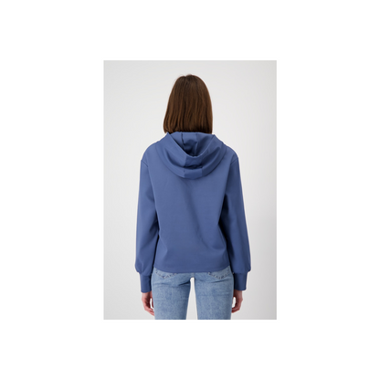 Sudadera MONARI azul con capucha